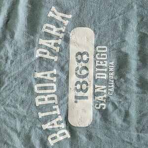 Balboa Park San Diego T-shirt Tee Size L